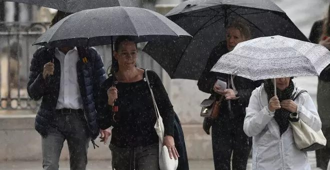 Alerta por fuertes lluvias en Canarias, con la isla de La Palma en aviso naranja