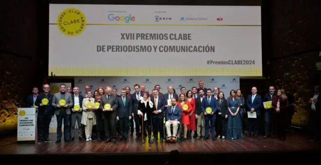 Maruja Torres y Pedro Piqueras reciben el premio CLABE de periodismo