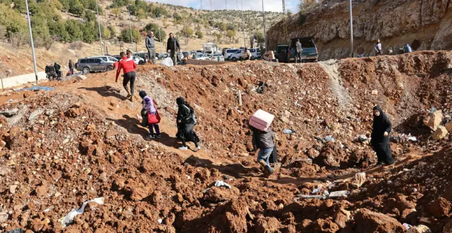 Ascienden a 92 las personas muertas en el ataque de Israel contra Palmira, en el centro de Siria