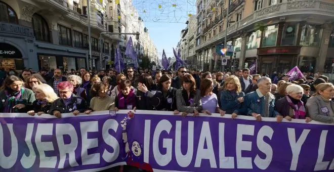 Así ha sido la manifestación del 25N en Madrid