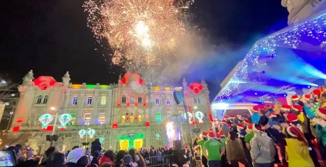 Cantabria llena de luz y color sus calles por Navidad este fin de semana