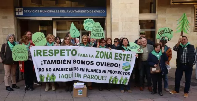 6.300 firmas por un pulmón verde para el Oviedo más contaminado