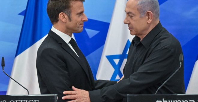 Macron anuncia una conferencia en 2025 sobre la creación de un Estado palestino