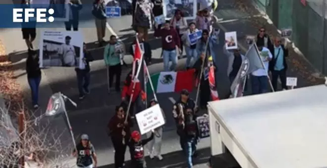 Manifestantes se concentran en Sacramento contra las amenazas de deportaciones de Trump