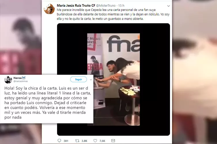 Operación Triunfo: Cepeda se mofa de la carta de una fan leyéndola en  público | Tremending