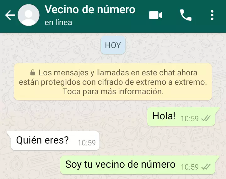 Vecino de número: La Guardia Civil alerta del peligroso reto viral de  contactar por WhatsApp con el 'vecino de número' | Tremending