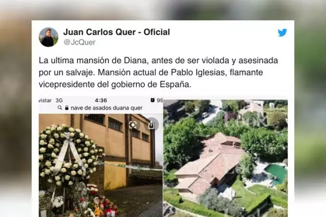 Twitter: Críticas al padre de Diana Quer por comparar la casa de Iglesias  con la nave donde apareció el cadáver de su hija | Tremending