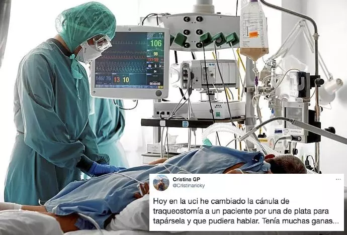 Un paciente vuelve a hablar tras una traqueostomía y su primera frase  arrasa en toda la galaxia | Tremending