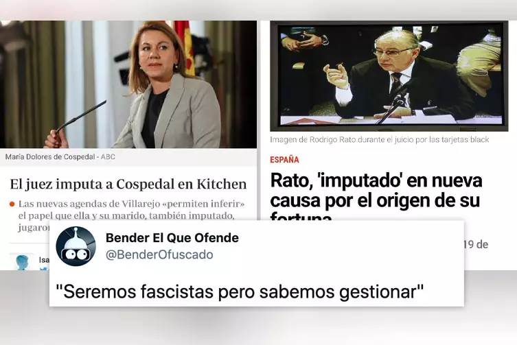 Twitter: Cospedal and her husband charged and Rato, to the bench: QUICK, TO VENEZUELAMÓVIL! “