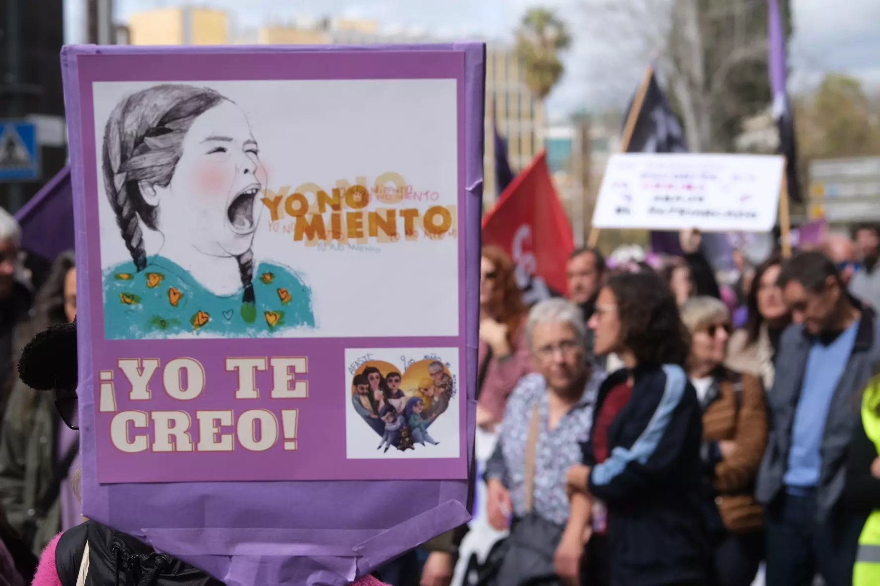 Manifestación convocada por la Plataforma 8M en la Plaza Tarraco, en Tarragona, el 8 de marzo de 2023. — Fabián A. Pons / Europa Press