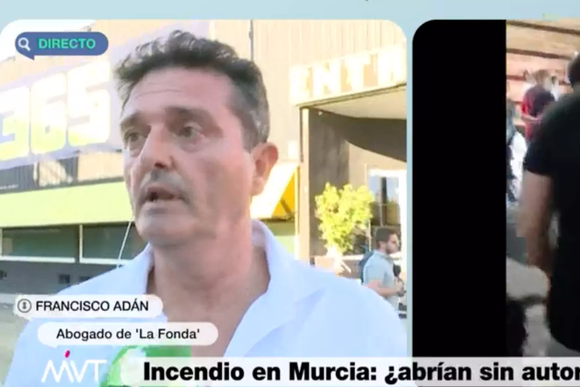 Los cañones de fuego frío de Teatre podrían estar detrás del incendio de  Murcia, según el abogado de La Fonda