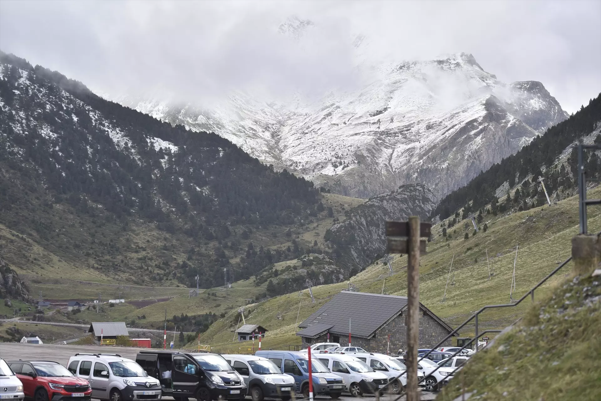 Frío y nieve en ciertas zonas de España en el día de Reyes