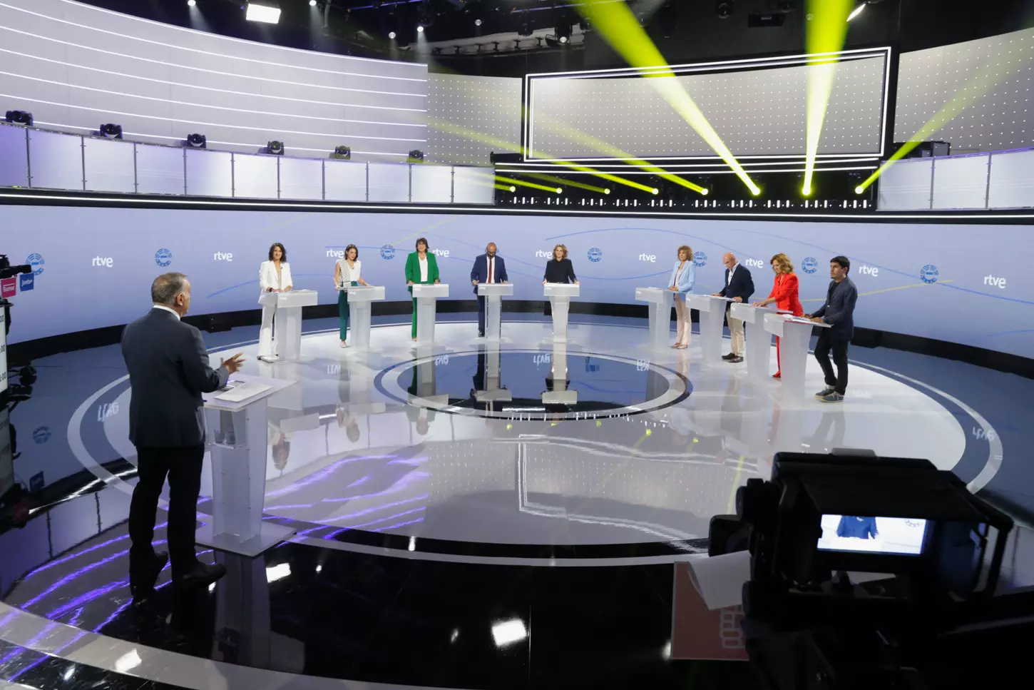 Un momento del debate electoral para las europeas en RTVE. — RTVE / EFE