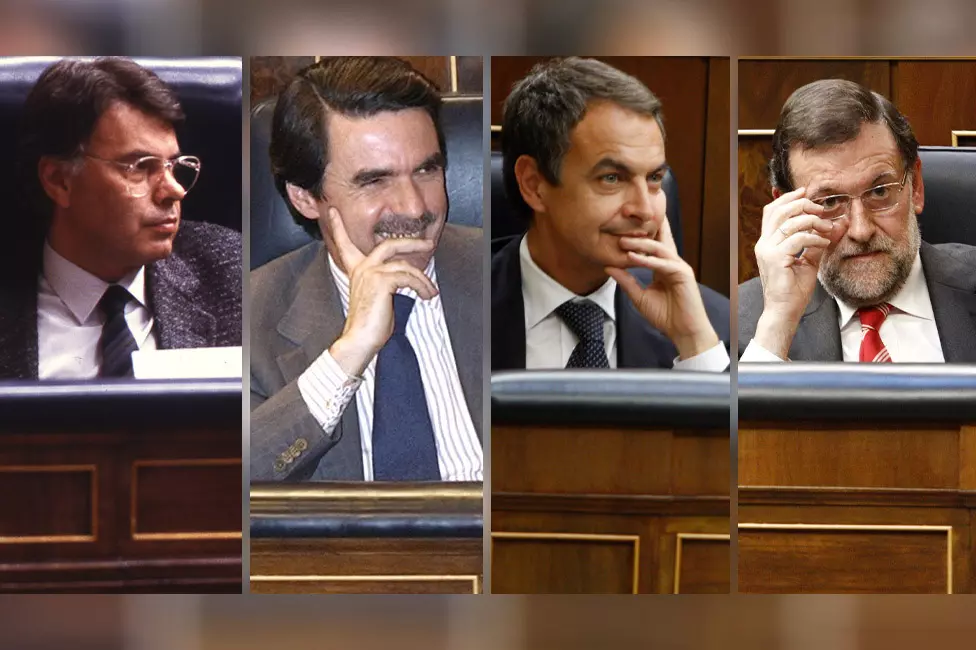 González, Aznar, Zapatero y Rajoy reformaron el despido. —  Europa Press / AFP