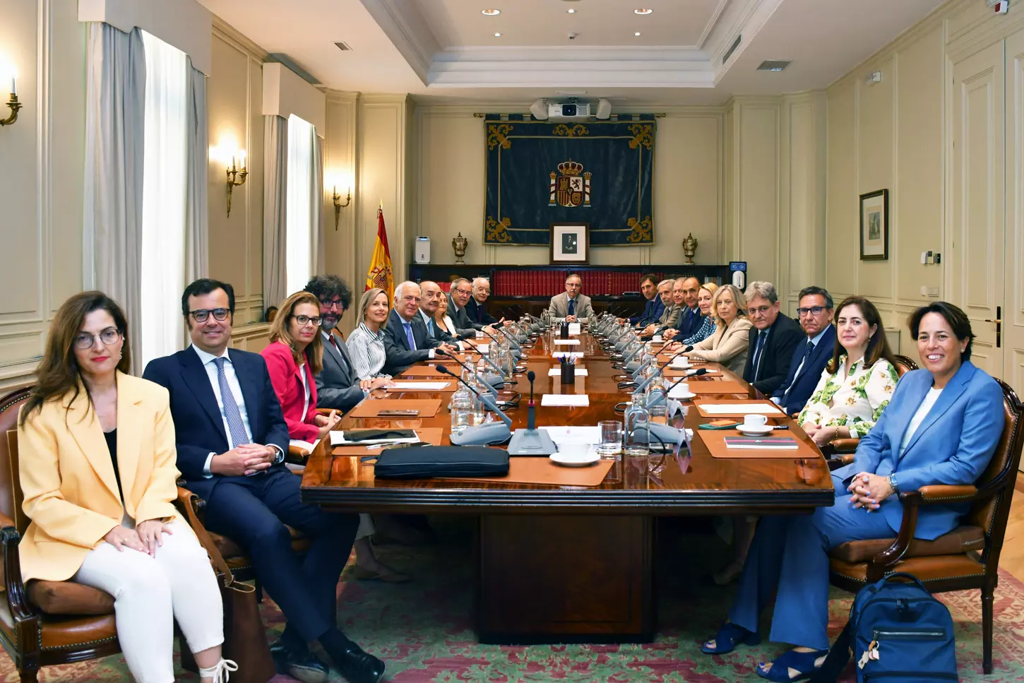 Reunión del Pleno del Consejo General del Poder Judicial (CGPJ). — EFE