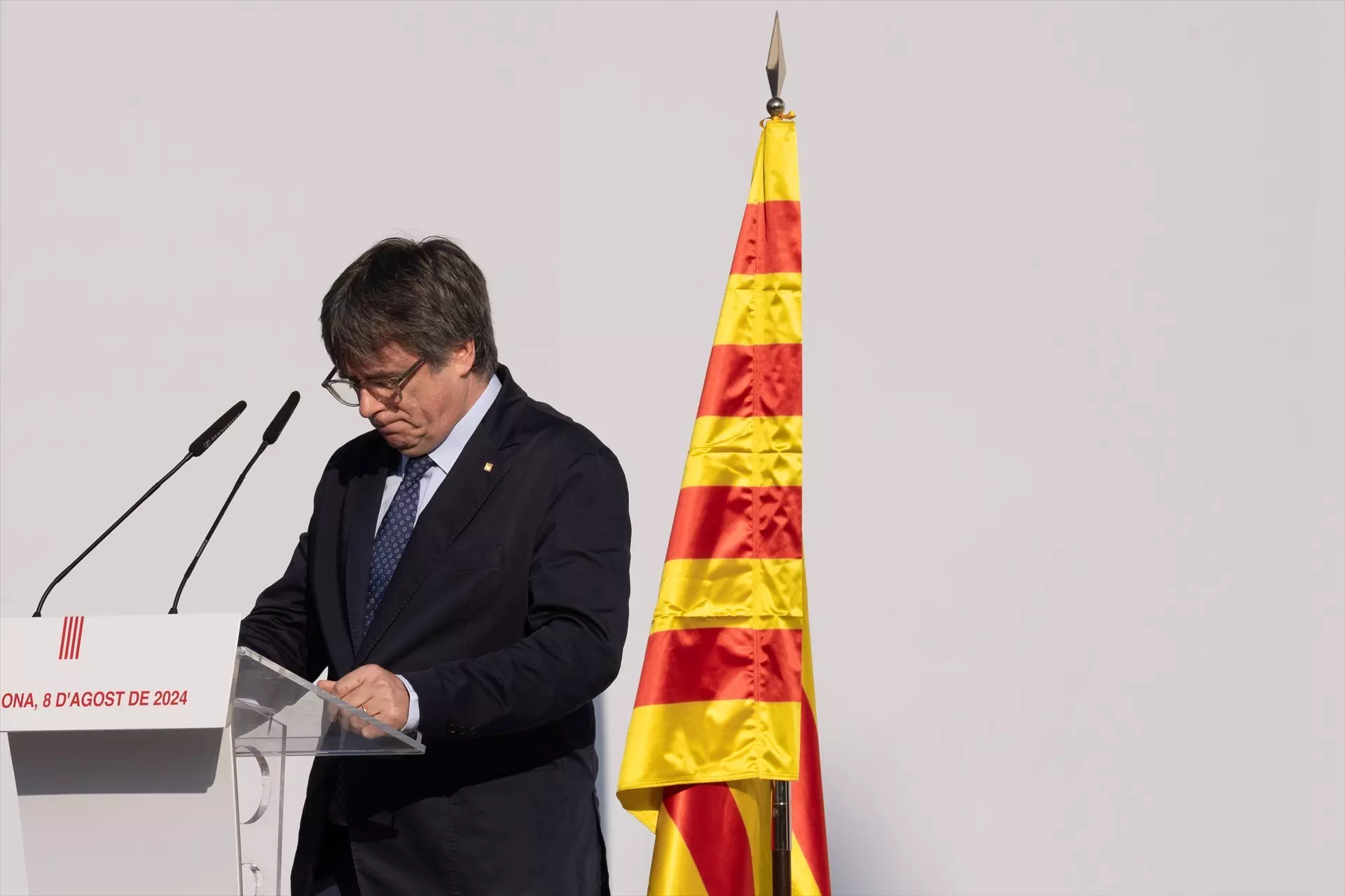 El expresidente de la Generalitat de Catalunya Carles Puigdemont. — David Zorrakino / Europa Press