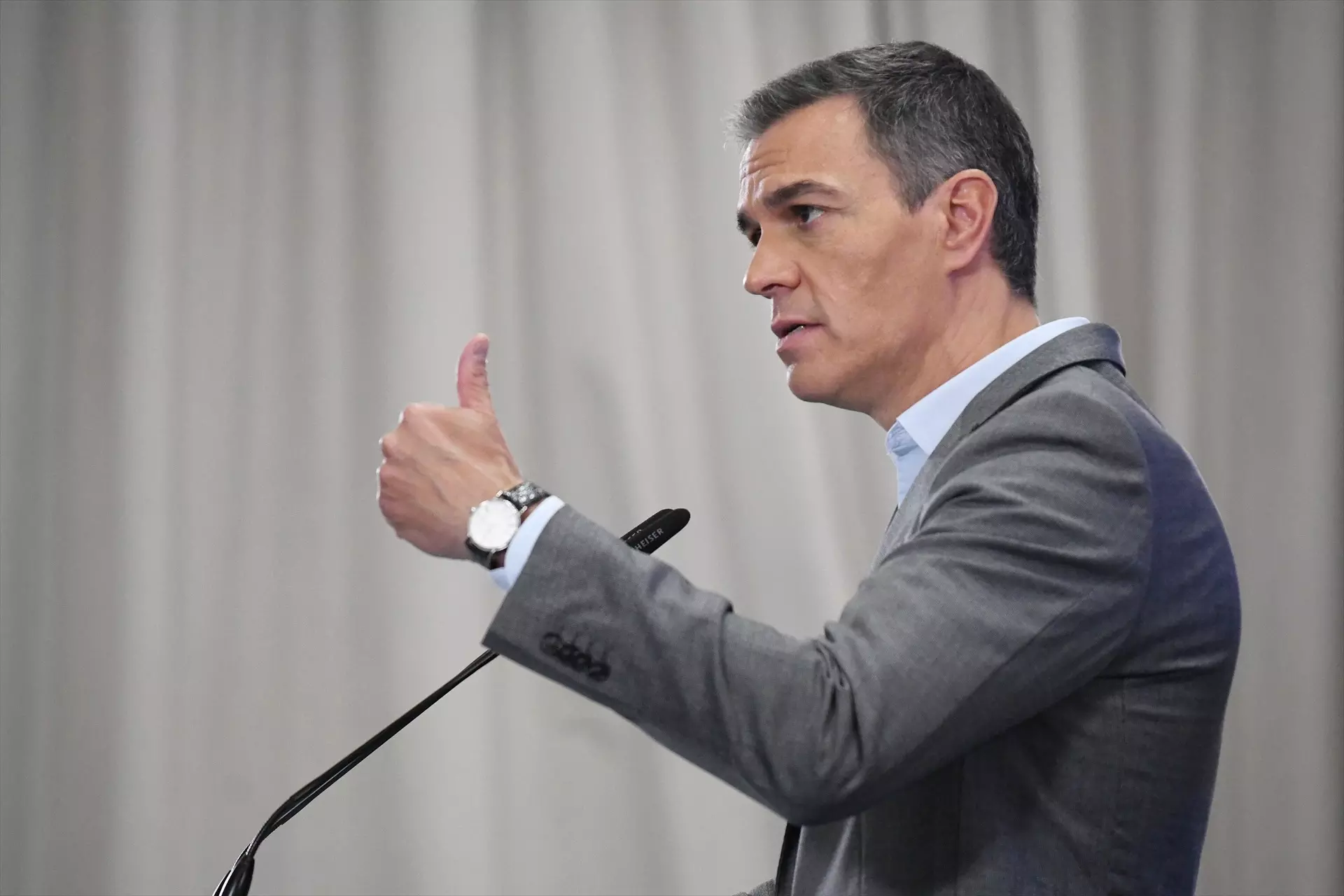 El presidente del Gobierno, Pedro Sánchez, durante un acto en Madrid. Imagen de archivo. — Fernando Sánchez / Europa Press