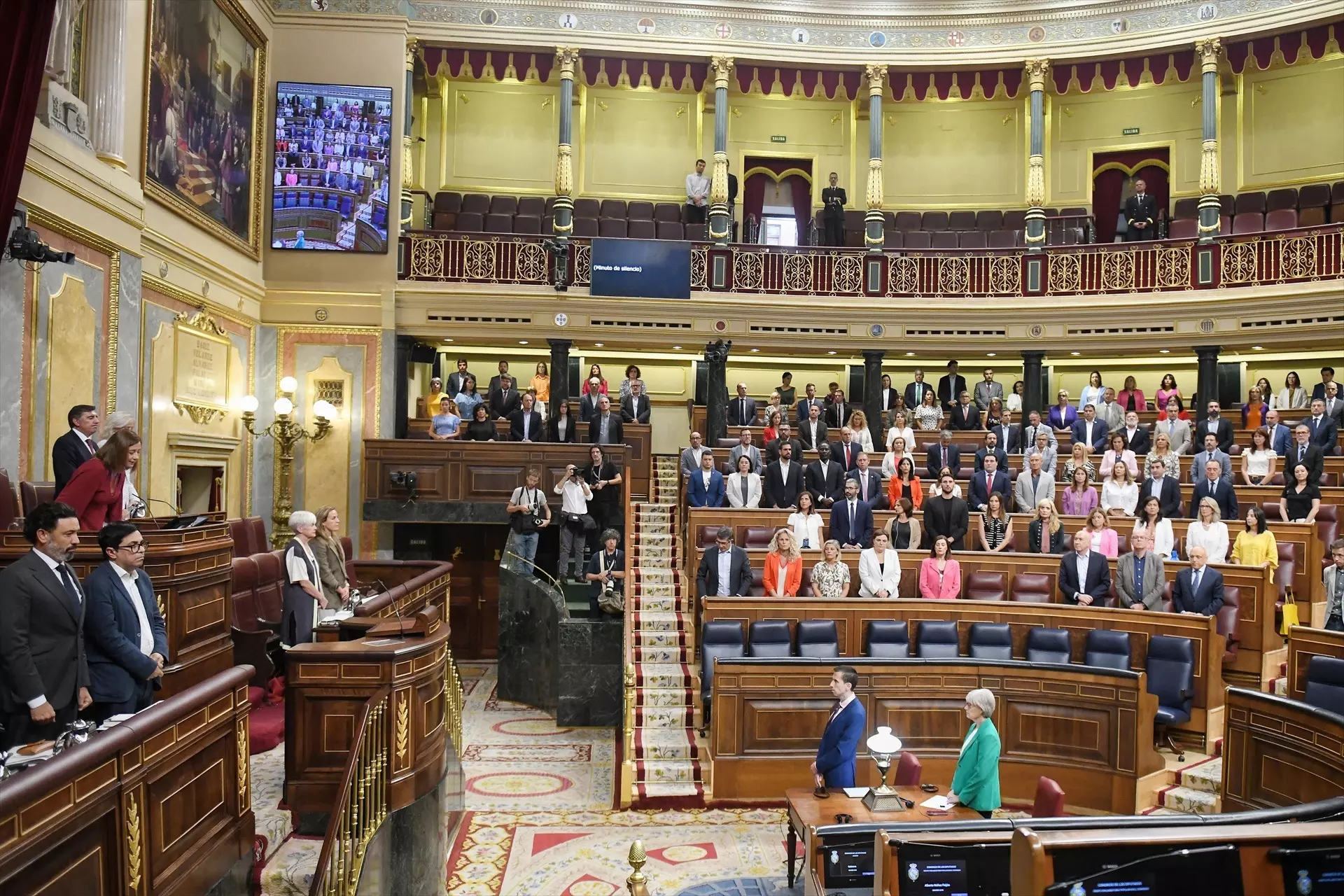 Plano general del hemiciclo del Congreso de los Diputados. — Fernando Sánchez / Europa Press