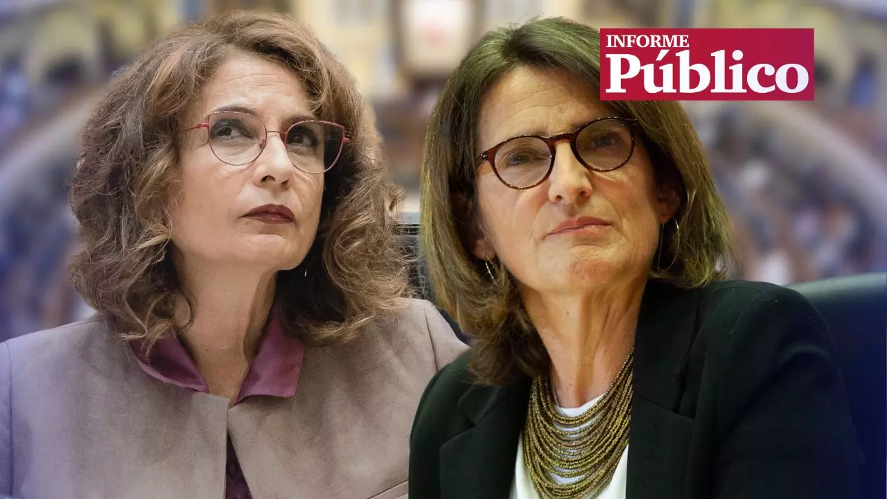 María Jesús Montero y Teresa Ribera. — Livia Castro / EuropaPress