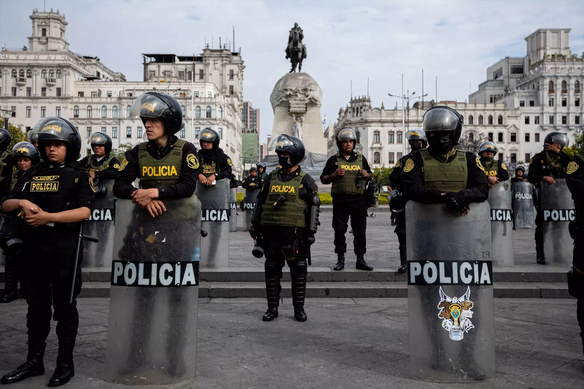 Miembros de la Policía peruana en una foto de archivo en Lima, Perú. — Lucas Aguayo Araos / Europa Press