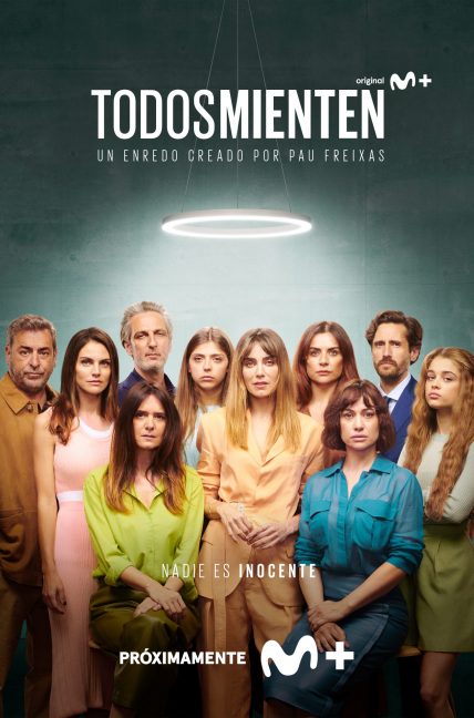 Cartel promocional de la segunda temporada de 'Todos Mienten'. Foto: Movistar Plus+