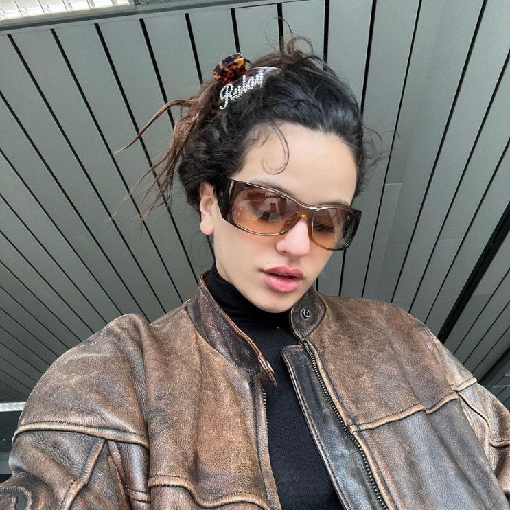 Rosalía en una fotografía de su perfil de Instagram.