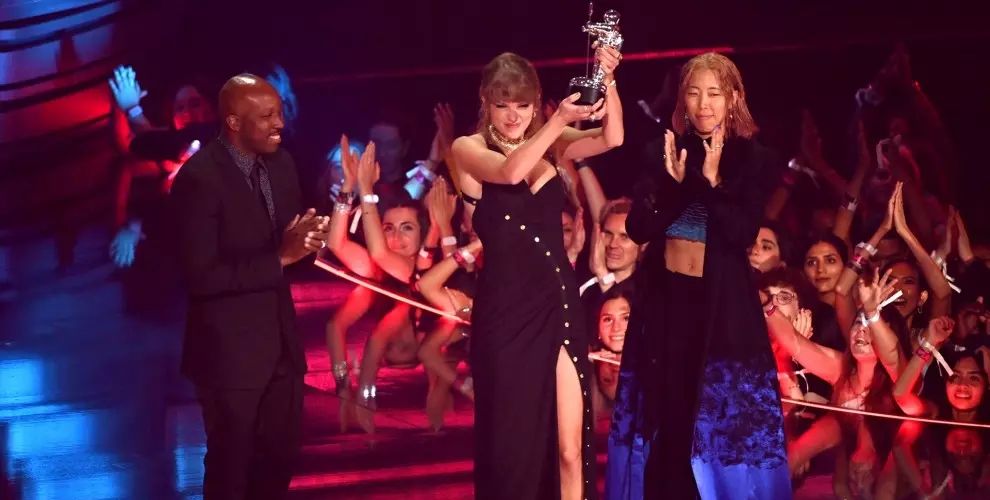 Taylor Swift en los VMAs de 2023./ Doug Peters - EUROPA PRESS