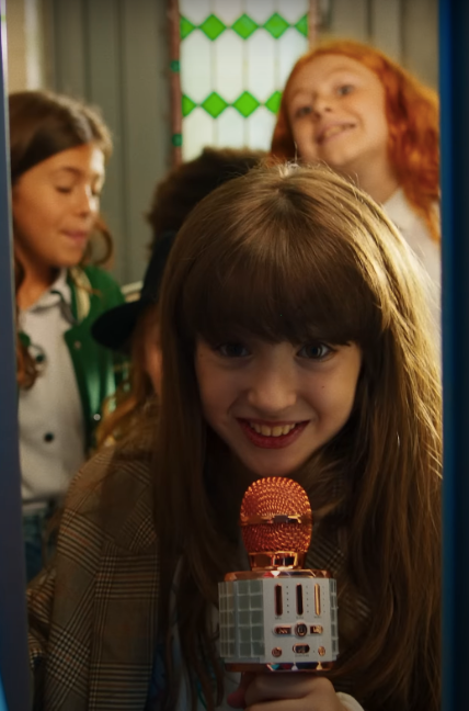 Chloe DelaRosa, la joven promesa que representará a España en Eurovisión Junior 2024 con la canción Como la Lola. Imagen: Youtube Junior Eurovision Song Contest