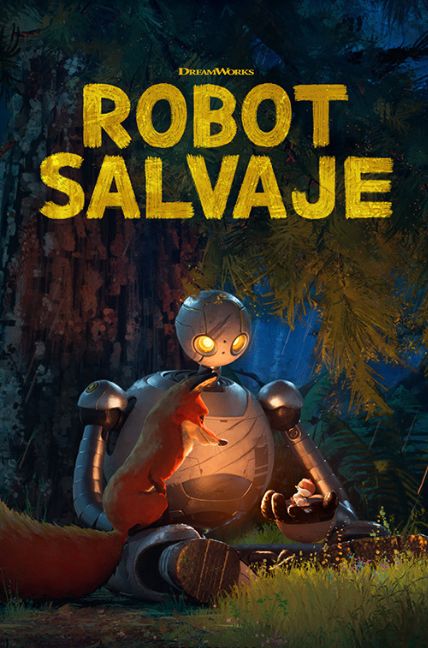 Fotograma de 'Robot Salvaje', película producida por DreamWorks Animation y distribuida por Universal Pictures.