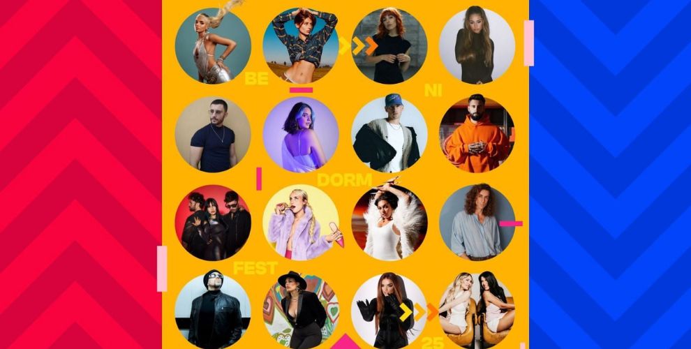 Los 16 artistas que participan en el Benidorm Fest 2025