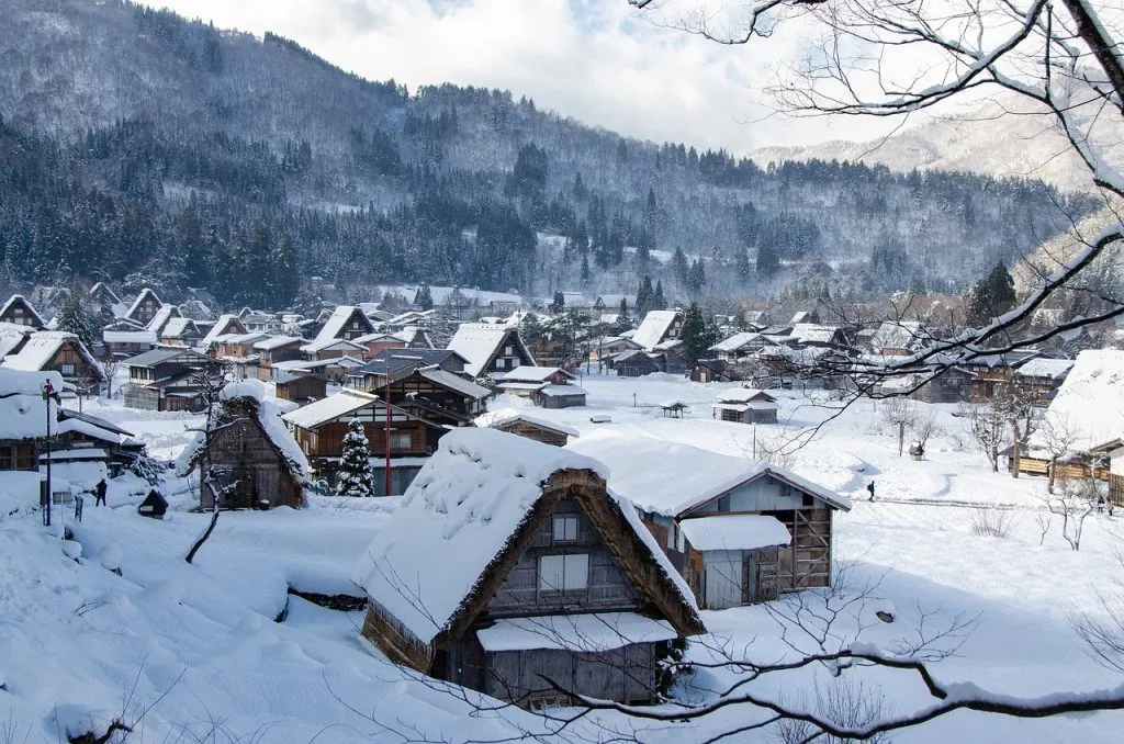 Japón nevado